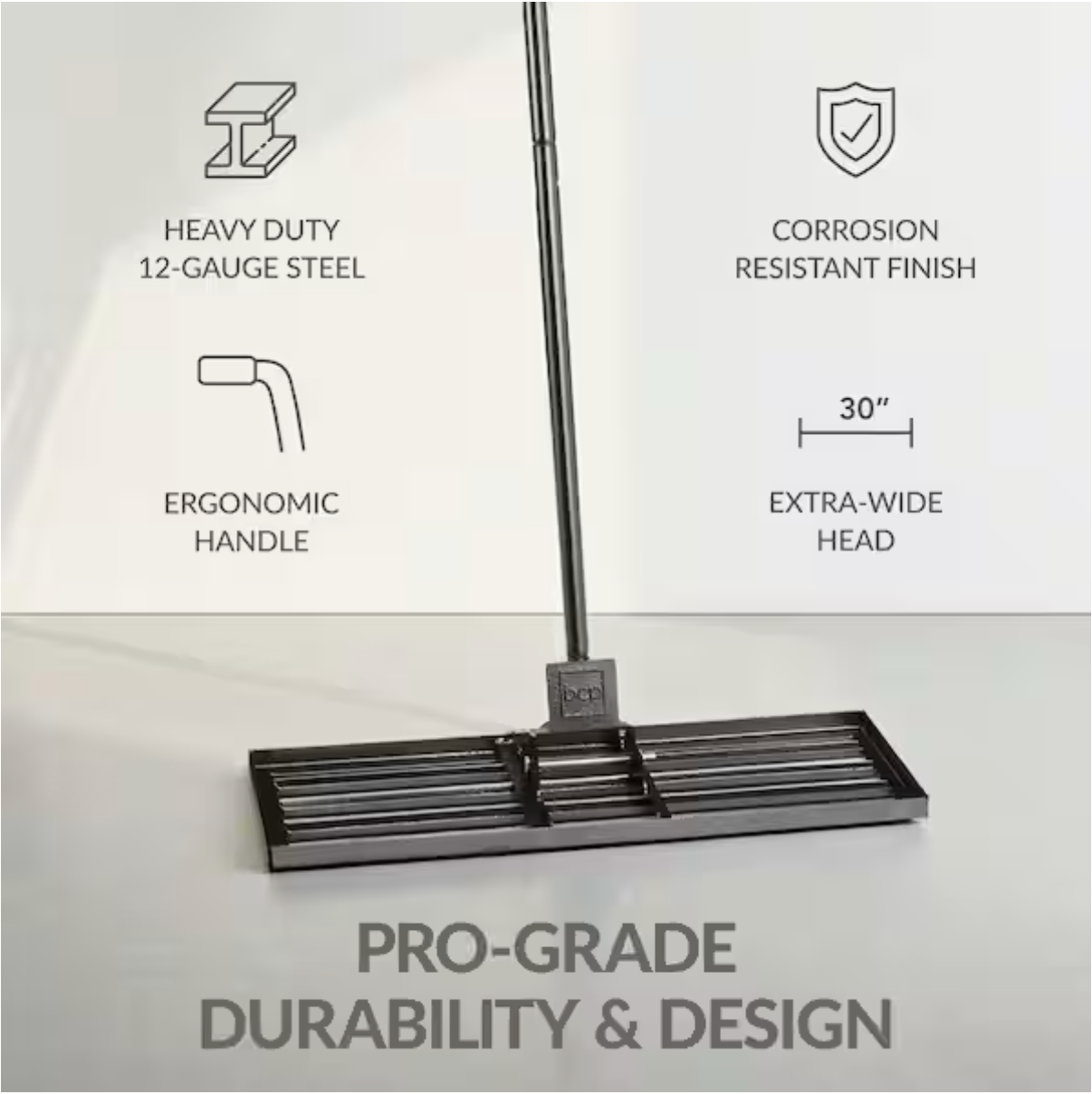 30 in by 10 in Lawn Leveling Rake