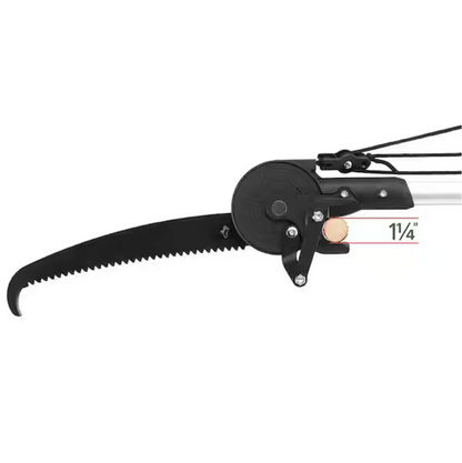 15 in. Steel Blade with 16-ft Telescopic Tree Pruner